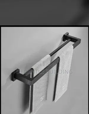 By 60 Double Square Towel Rail