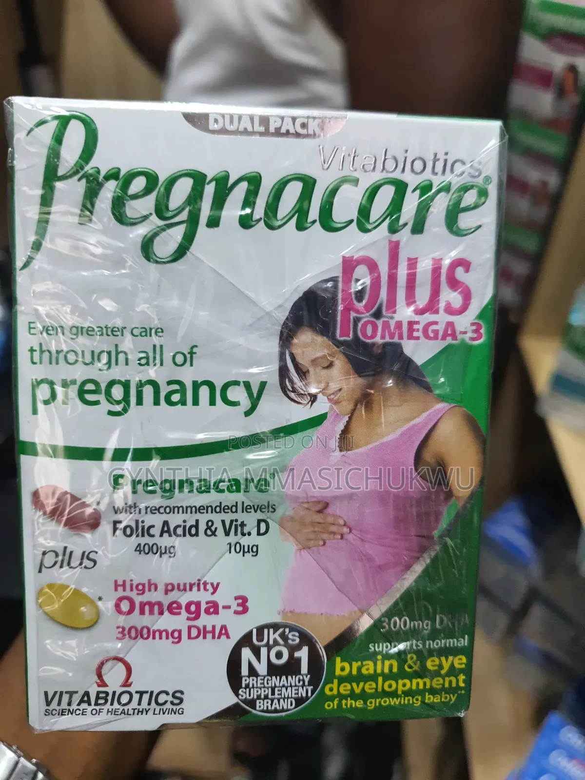 Vitabiotics Pregnacare Plus Omega-3 Dual Pack