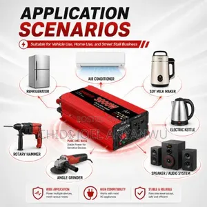 Pure Sine Wave Inverter 3000w -3kva 12v