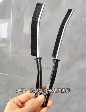 2pcs Portable Hard Brush (For Cleaning Different Corners in Toilets)