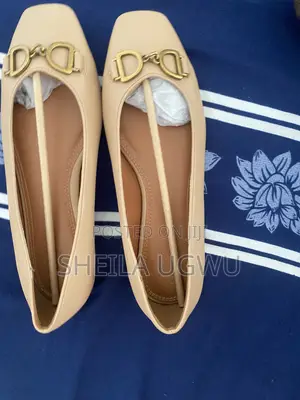 Square-Toe Ballet Flat