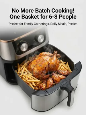 12l Large Capacity Stainless Steel Air Fryer
