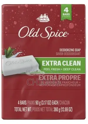 Old Spice 4 Pack Deodorant Soap