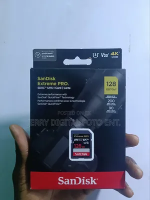 Sandisk Extreme Pro 128gb 200mbls