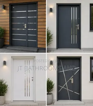 Israeli-American Steel Decorative Security Door