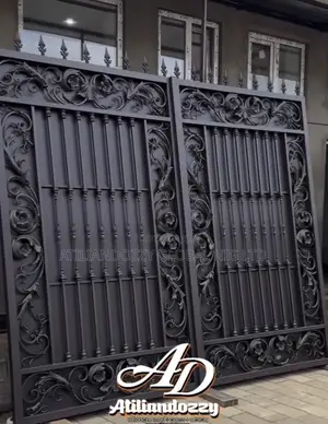 Origin Matt Black Wrought Iron Gate