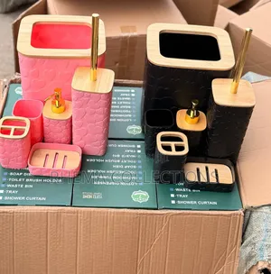 6 Pieces Luxury Bathroom Accessories Set