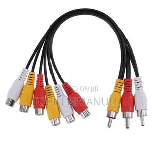 Av Splitter 2 Way Cable Av Out to Tv