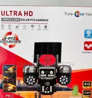 4lens 4g Solar CCTV Camera – Wireless Outdoor PTZ Security