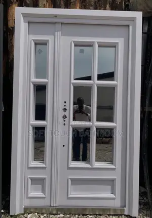 Luxury French Glass 4ft Door With Frame High Quality