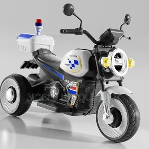 1 To 9 Years Old Ride On Electric Police Motorcycle Tricycle