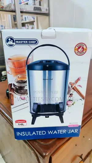 14litre Stainless Steel Insulated Hot and Cold Water Jar W