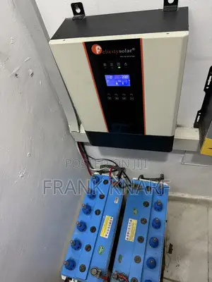 3kva Felicity Inverter With 2 Tubular Batteries + 4 300watts Panels