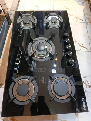 Bosch Built-in Cabinet 90cm Automatic 5 Burners Gas Cooker Hob Copper