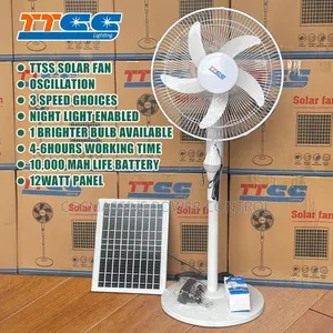 16"Ttss Solar Standing Fan