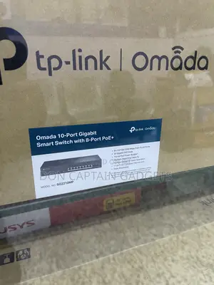 Tp-Link Sg2210mp Omada 10 Port Gigabit Switch With 8 Port Poe+