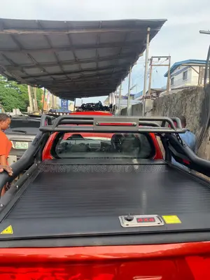 Slide Booth Cover and Iron Bar for Pick Ups Available