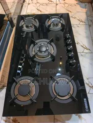Bosch Inbuilt Cabinet 60x90cm Automatic 5 Burners Gas Cooker Hob Etc,
