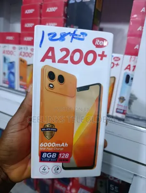 New Itel A200+ 128 GB Blue