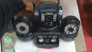 Triple Lens 3in1 V380pro Solar Camera With Active Mobile App