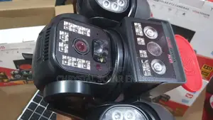 3 Lens Solar Camera With 6 Batteries Mobile App Control 12mp