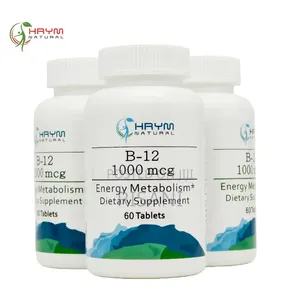 Vitamin B12 Tablets Supplement 1000mg by 60 Tablets