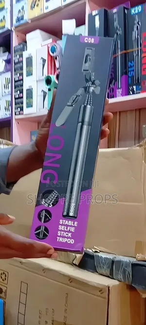 C08 7ft Sturdy Selfie Stick Tripod