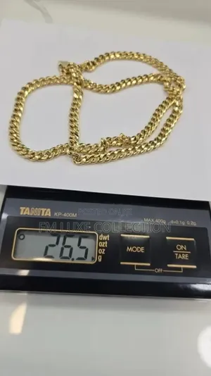 26.5gram Gold Cuban Necklace