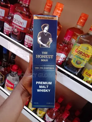 The Honest Man Whisky×12. With Free Glass Cup