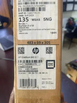 New Laptop HP EliteBook 840 G11 16GB Intel Core Ultra 7 SSD 1T
