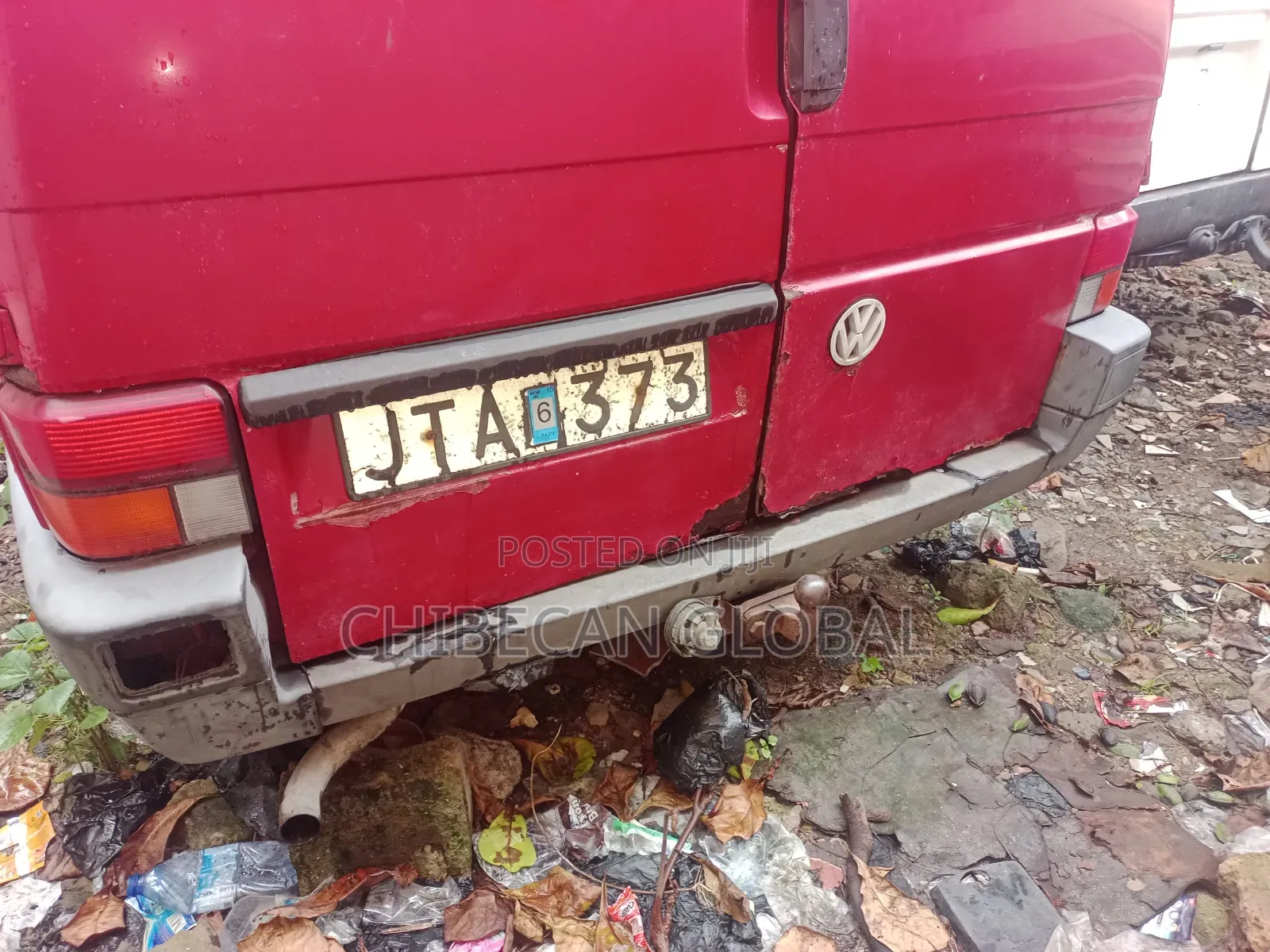 Volkswagen Transporter 2003 Red