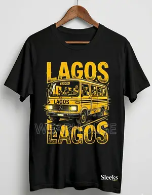 Lagos Print Tshirt