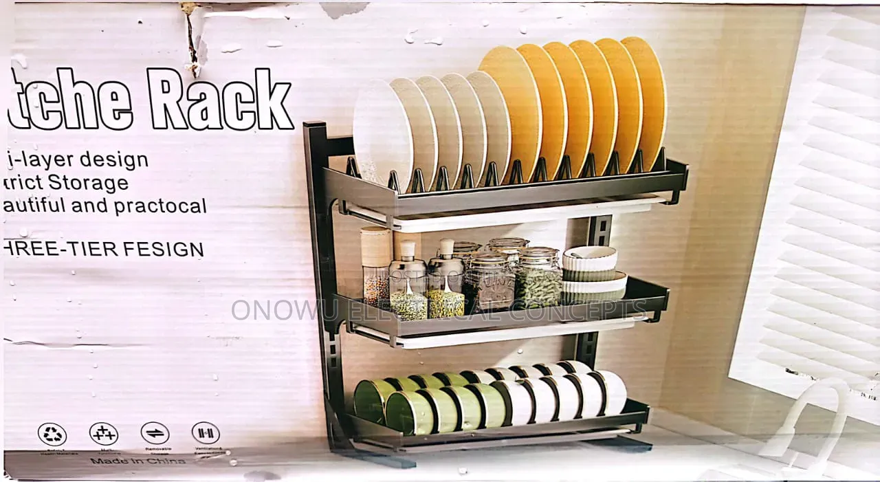Multi-Function Kitchen Shelf Dish Drying Racks Household Multi-Layer