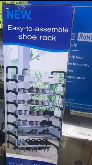 7 Layer Shoe Rack Big Poles