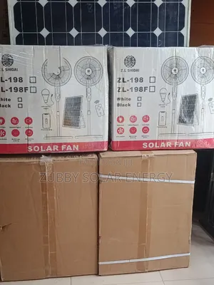 Solar Fan With Panel