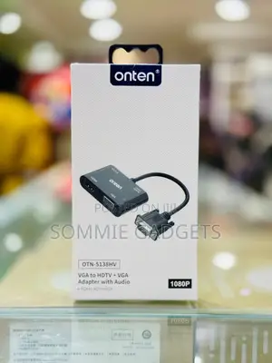 Onten Otn-5138hv Vga to HDTV + Vga Adapter With Audio
