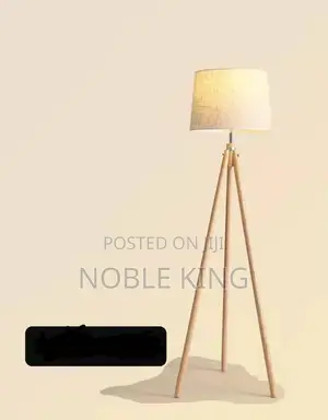 Scandinavian Solid Wood Floor Lamp Living Room Sofa Standing Lamps