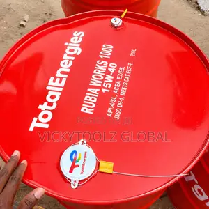 Totalenergies Rubia Works 1000 Heavy-Duty Engine Oil Drum