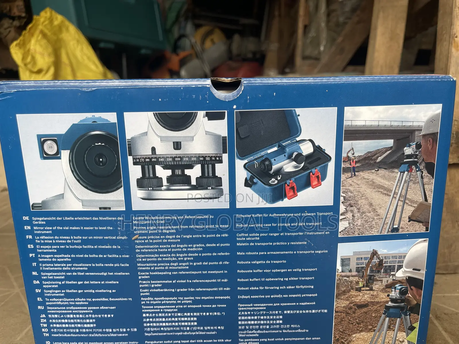 32d 120meters Bosch Dumpy Level Instrument
