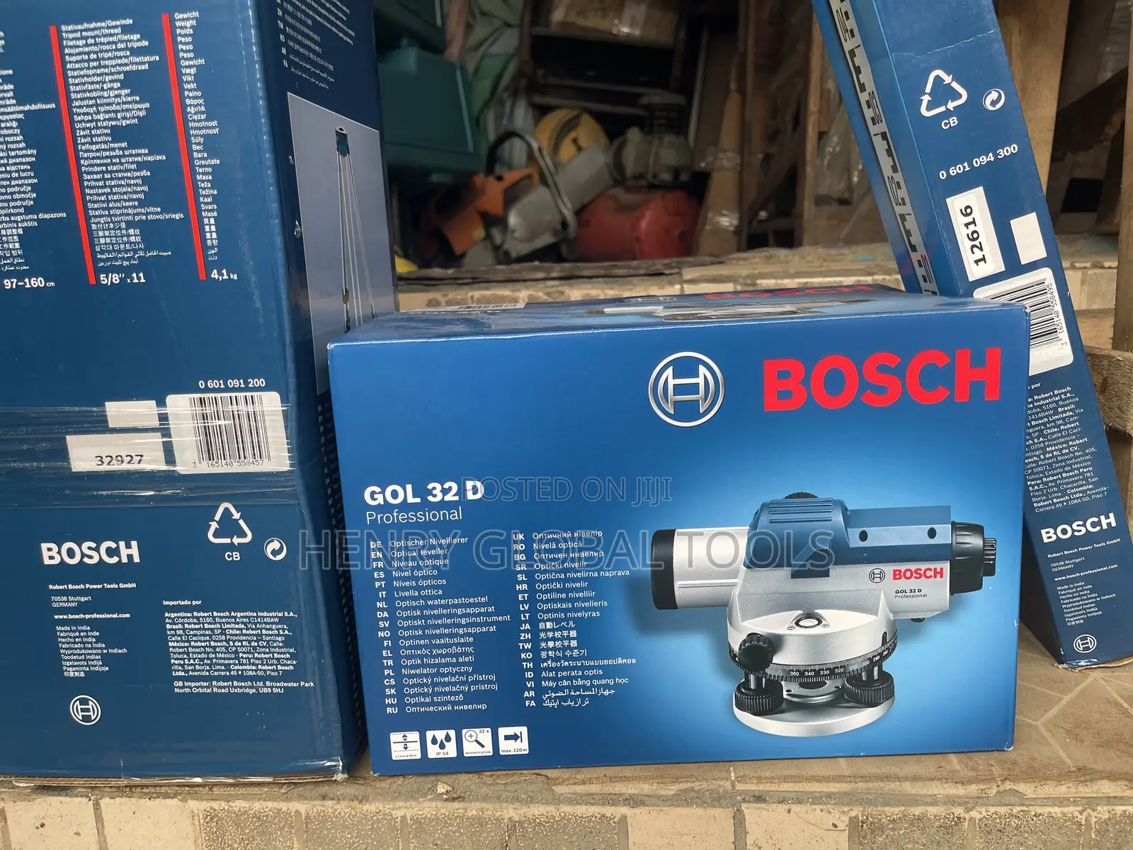 32d 120meters Bosch Dumpy Level Instrument