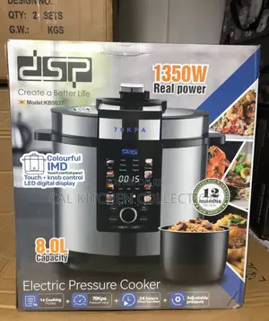 DSP 8 Liters Electric Pressure Cooker