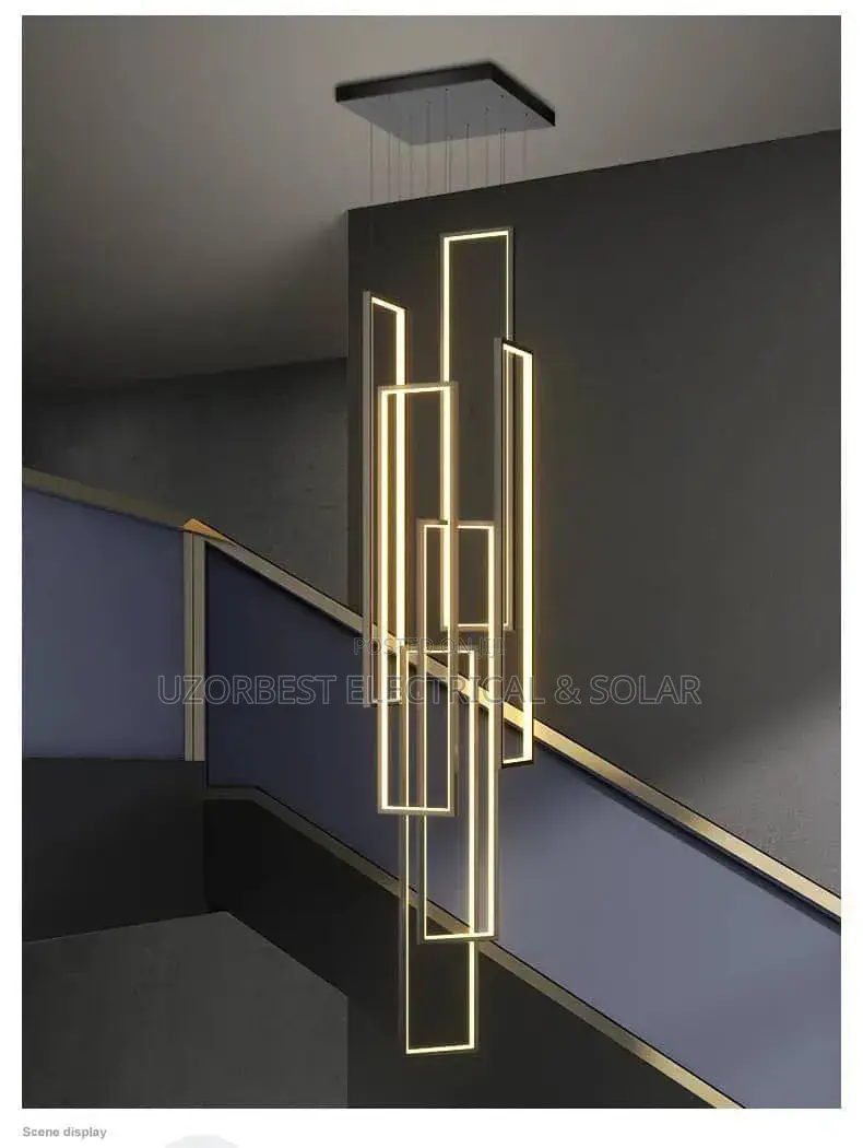 Exotic Luxury Staircase Light