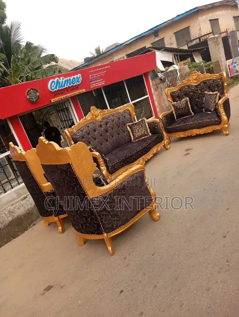 A Set of Antique Sofas