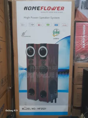 Home Flower Hf2521 High Power Speaker System