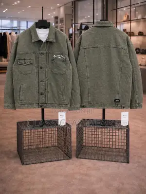 Mature Green Jean Jacket