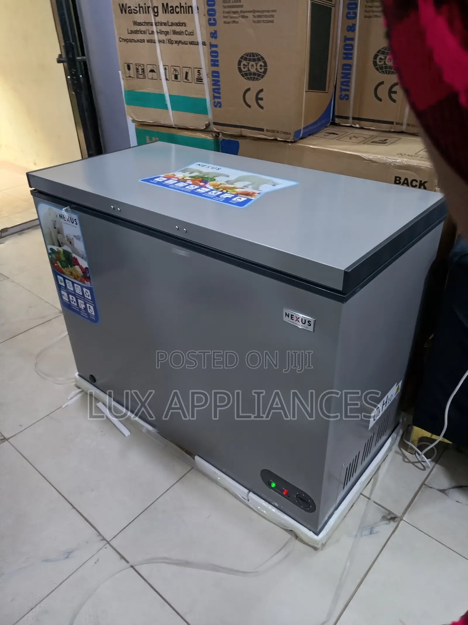 Nexus 250l Deep Freezer With High-Efficiency Compressor
