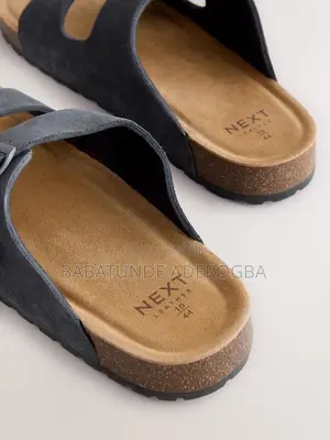 Next Leather Two Buckle Sandals