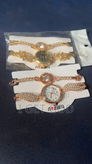 Wrist Watch and Bracelet Available for Mi Beautiful Ladies