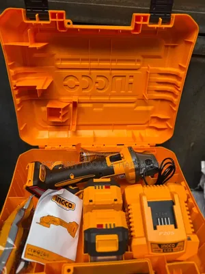 Ingco 20v Cordless Angle Grinder Kit