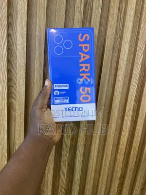 New Tecno Spark 50 128 GB Black